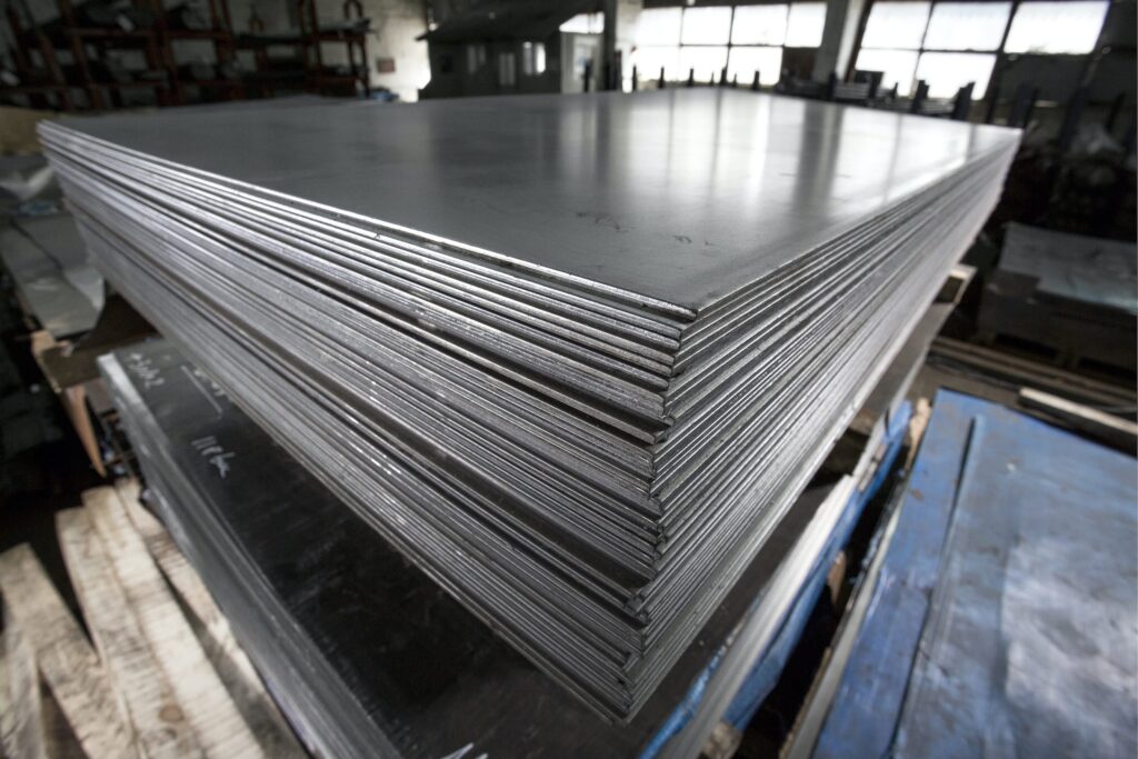 Steel sheet metal